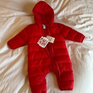 Red Infant Snowsuit (3M)